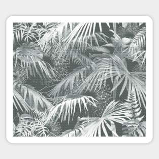 Tropically (BW silver)invert Sticker